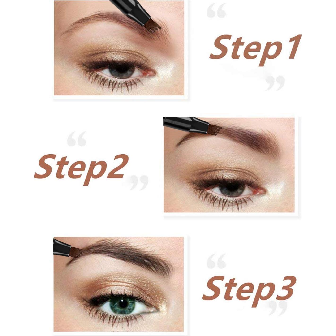 Bolígrafo de Cejas iMethod Negro - Punta Micro-Horquilla 11cm