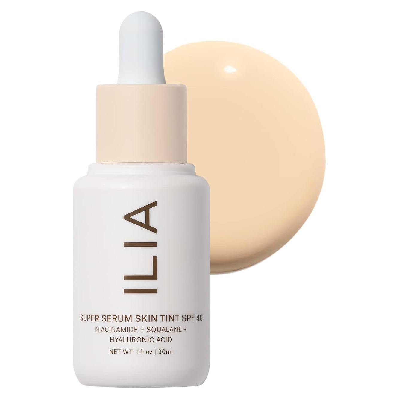 ILIA Super Serum Skin Tint SPF 40 - Tinte Ligero Vegano 30 ml