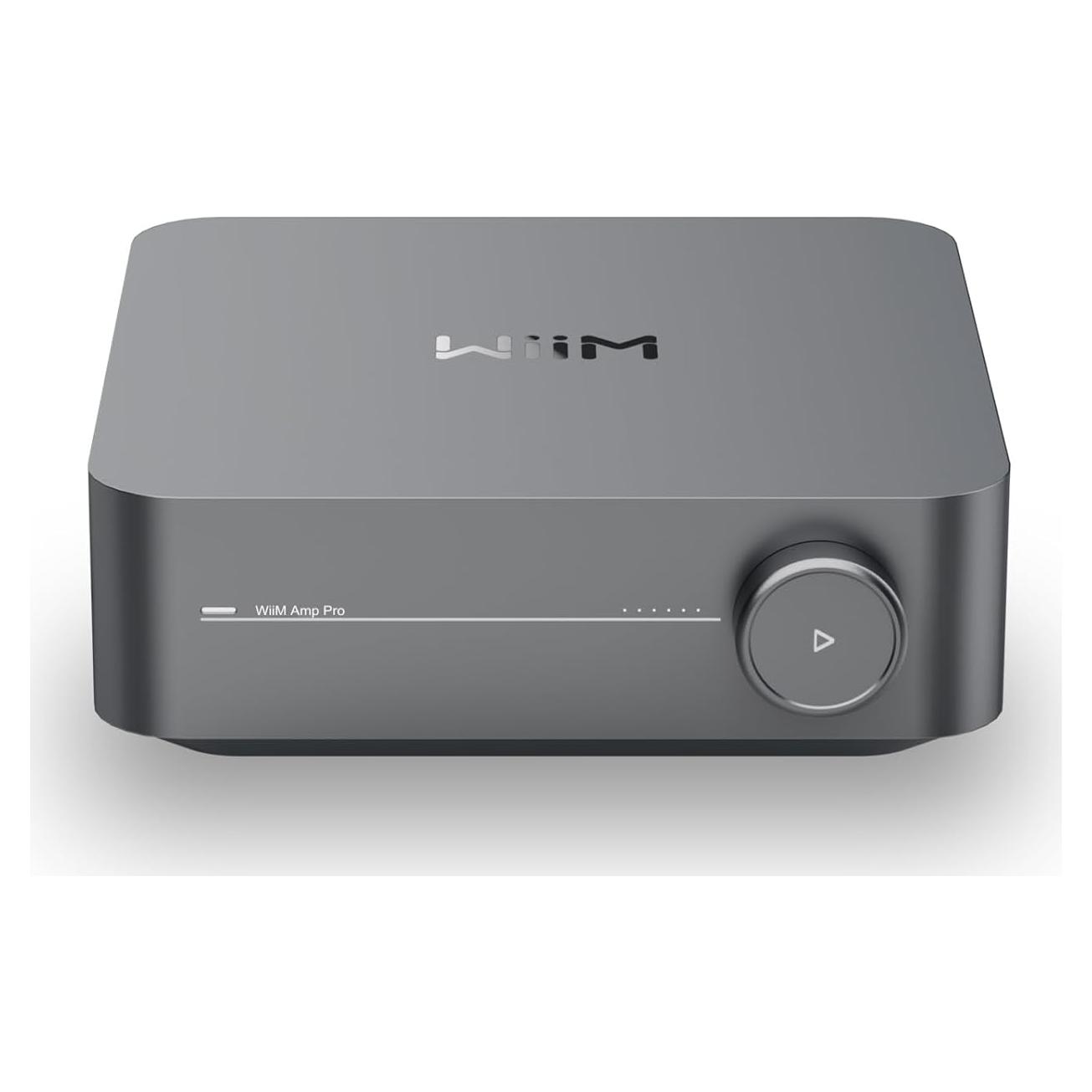 Amplificador Streaming WiiM Amp Pro - 60W/120W - Gris Oscuro