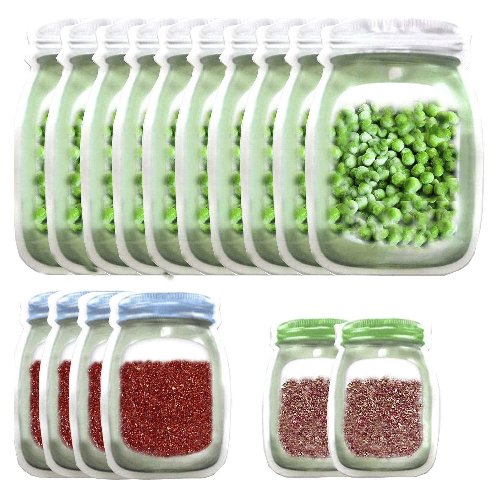 Bolsas de Almacenamiento Reutilizables Enkrio 20 PCS Herméticas