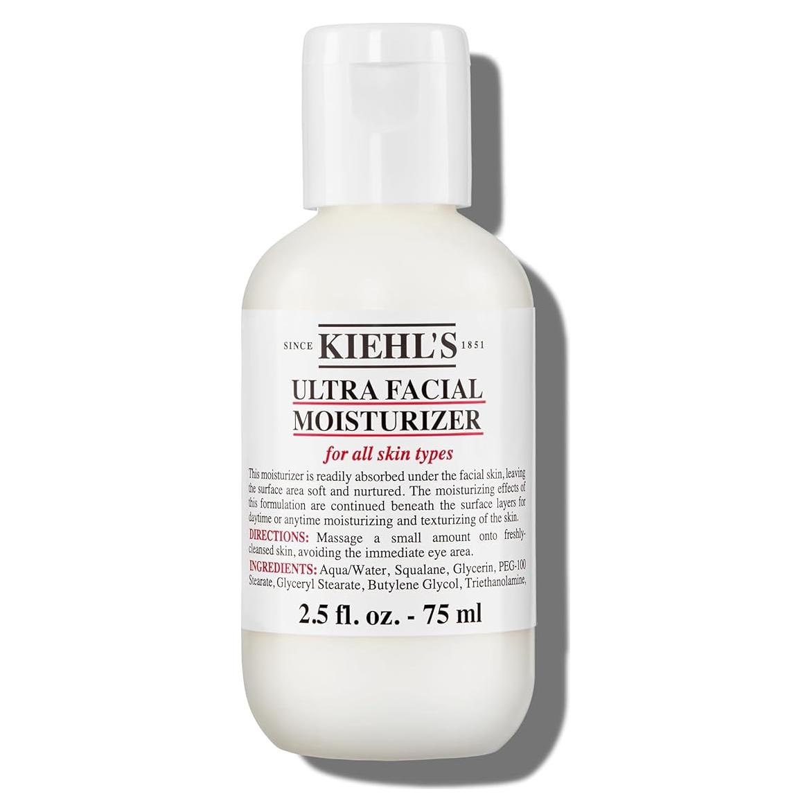 Hidratante Facial Ultra Kiehl's 75 ml Escualano Glicerina