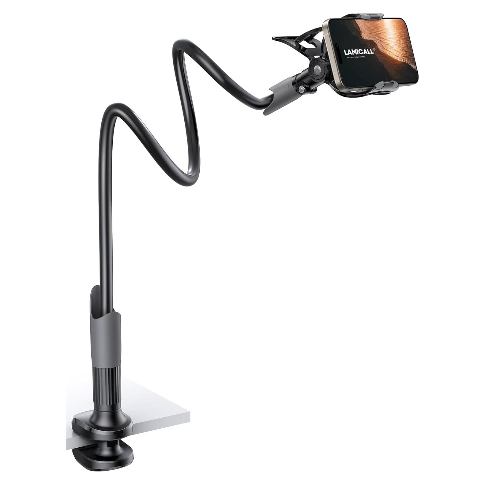 Soporte para teléfono Lamicall LS05-CA-B cuello de ganso