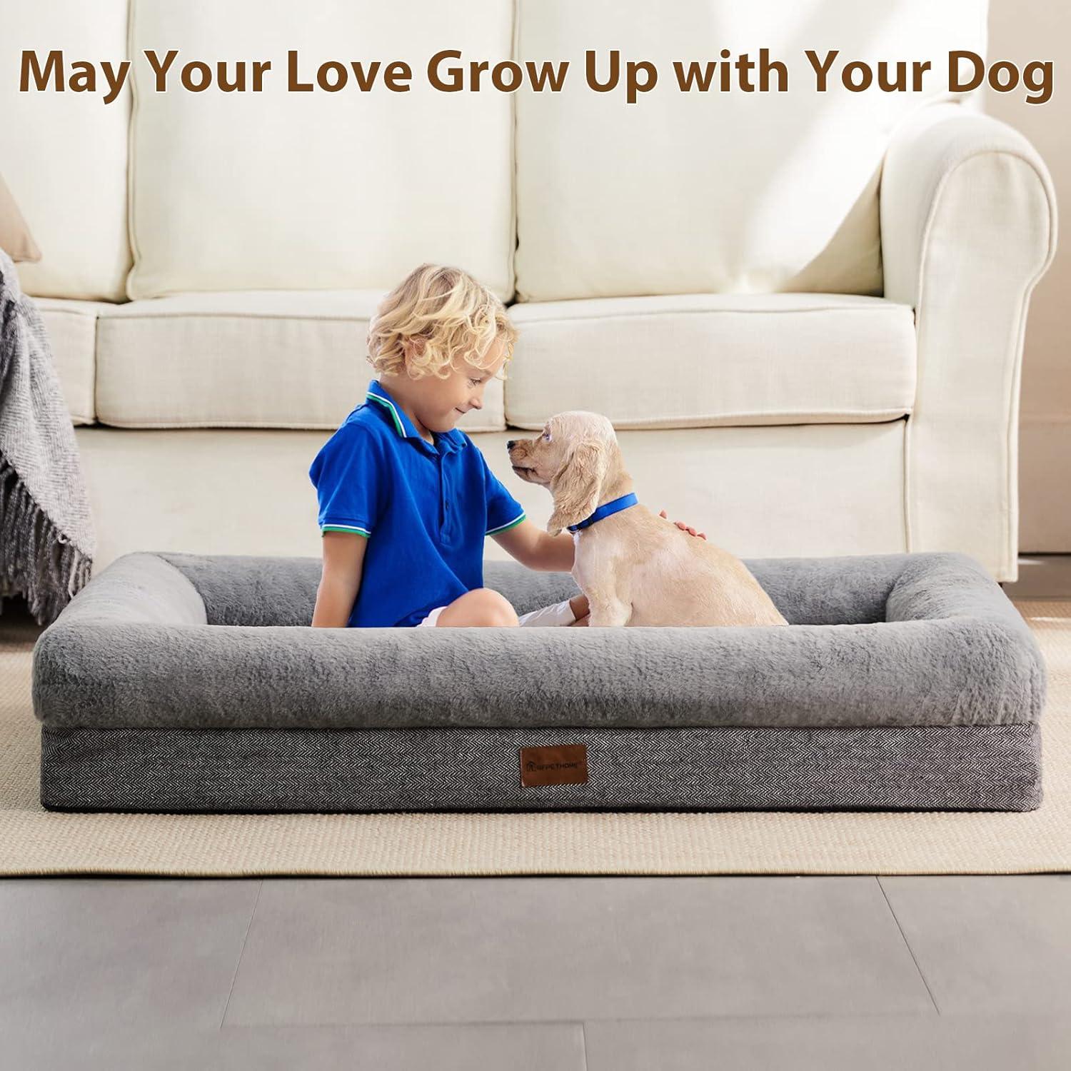 Cama para Perros BFPETHOME Mediana Lavable Impermeable 74x48 cm