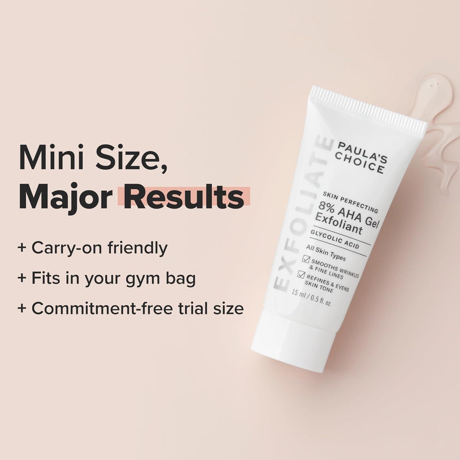 Exfoliante Facial Paula's Choice 8% AHA 14.79 ml Gel Suave