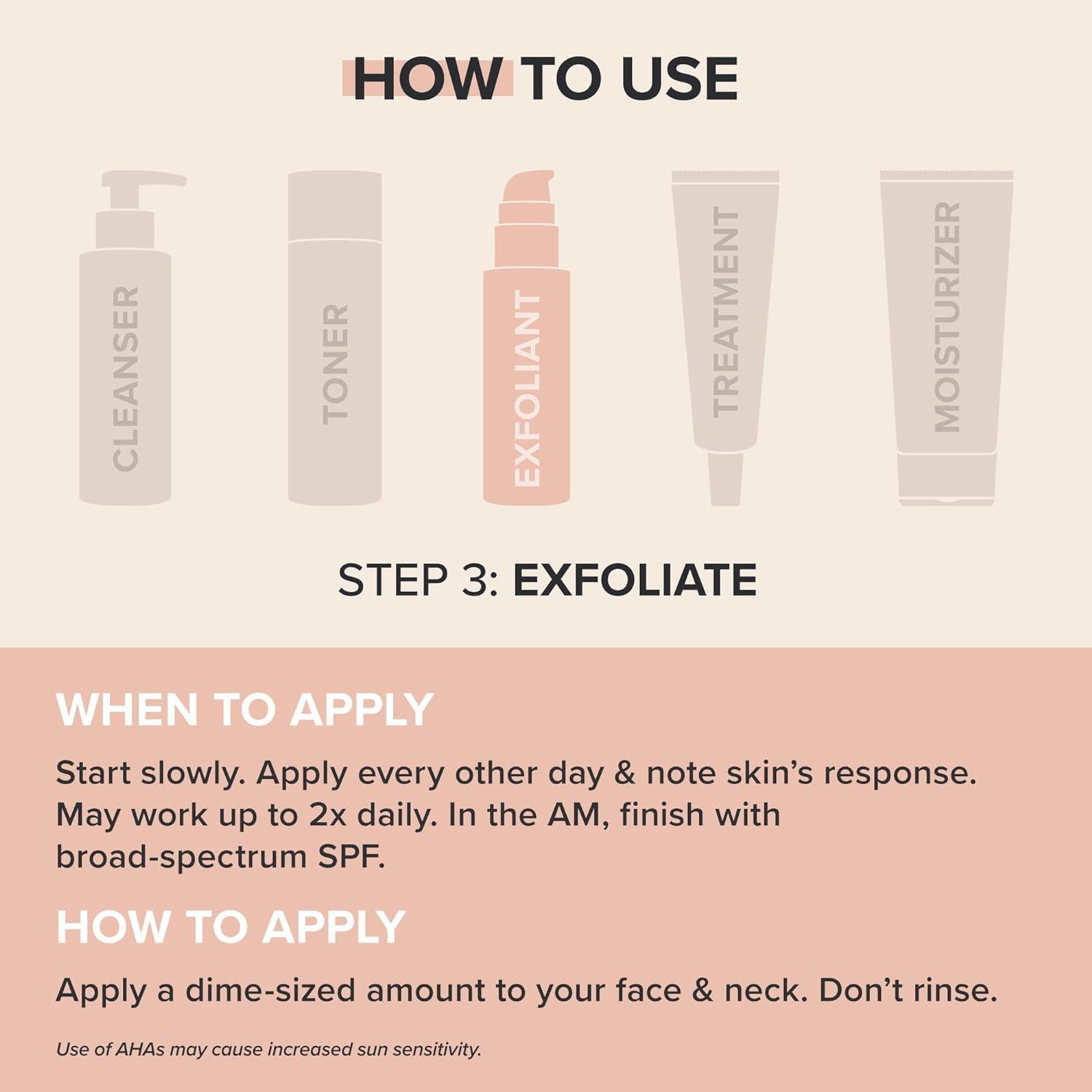 Exfoliante Facial Paula's Choice 8% AHA 14.79 ml Gel Suave