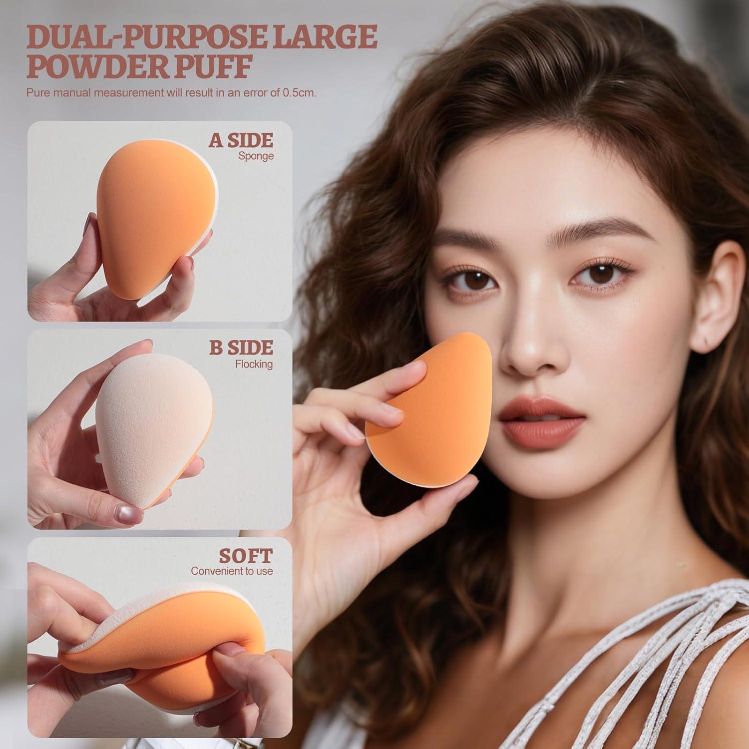 Set de Esponjas de Maquillaje BS-MALL V3.0 con Bolsa Impermeable