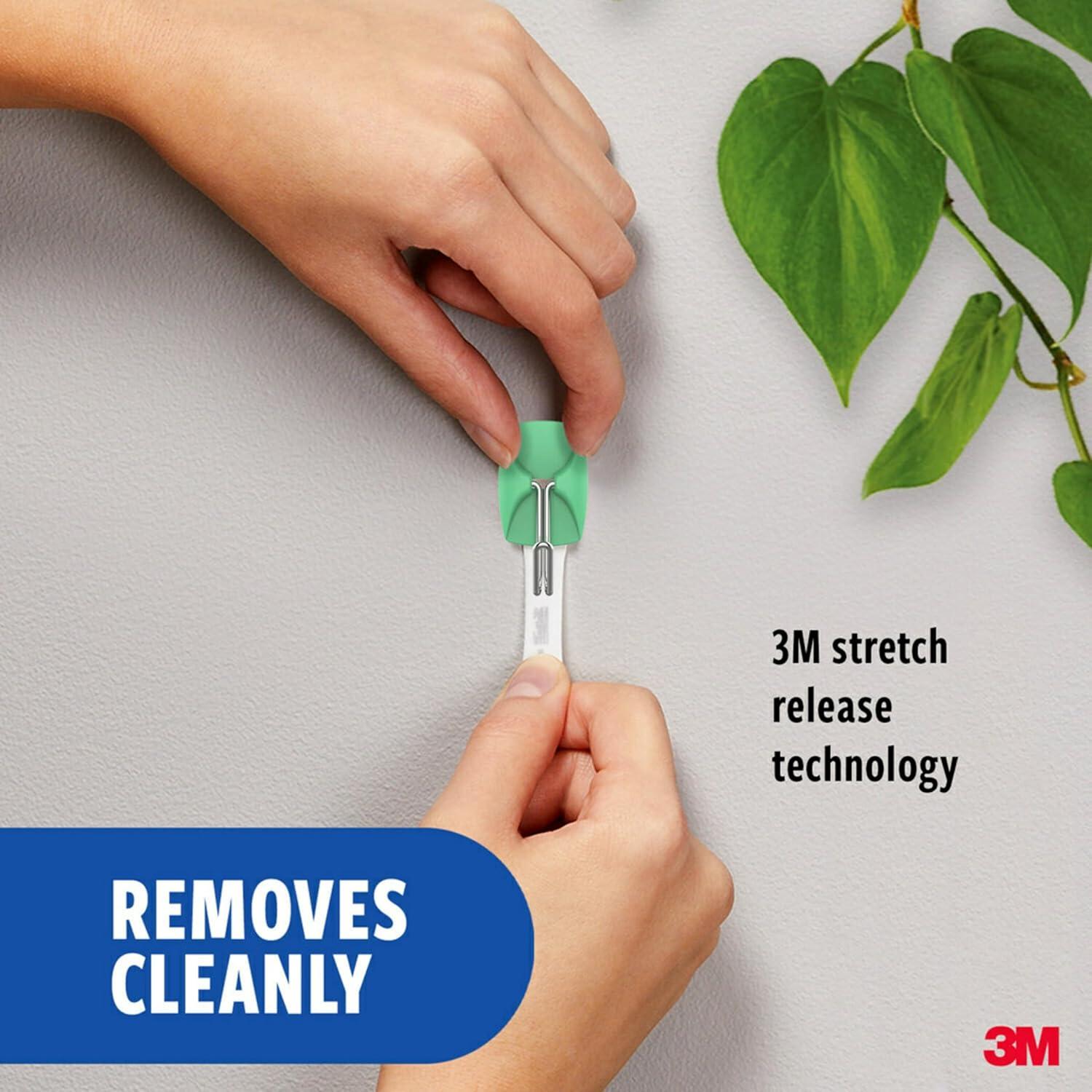 Ganchos Mixtos Command Aloe - 9 Ganchos Adhesivos Sin Daños