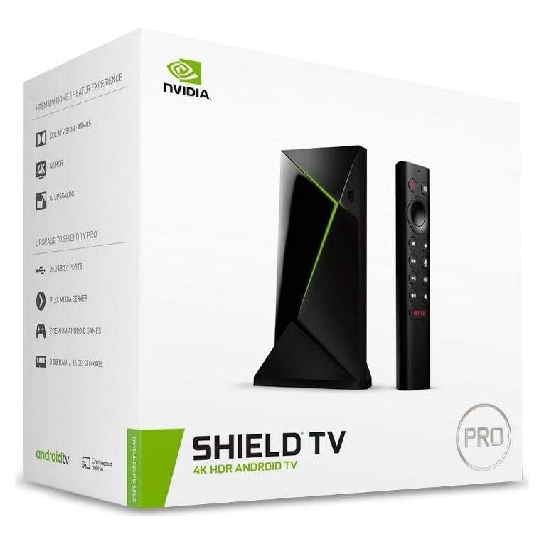 Reproductor de Medios NVIDIA SHIELD TV Pro 4K HDR - 16GB
