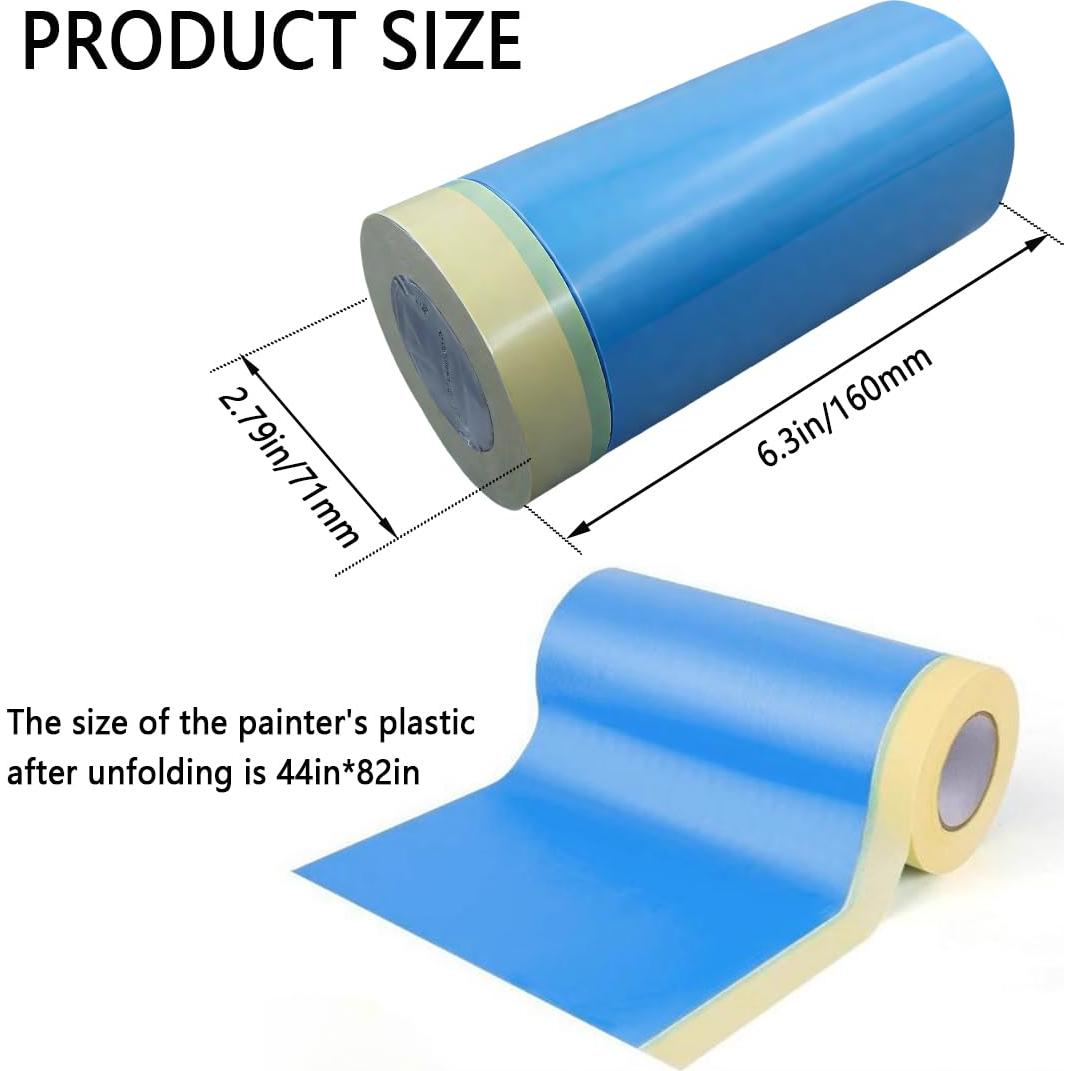 Película Protectora para Pintores Hengengood 1.07m x 25m