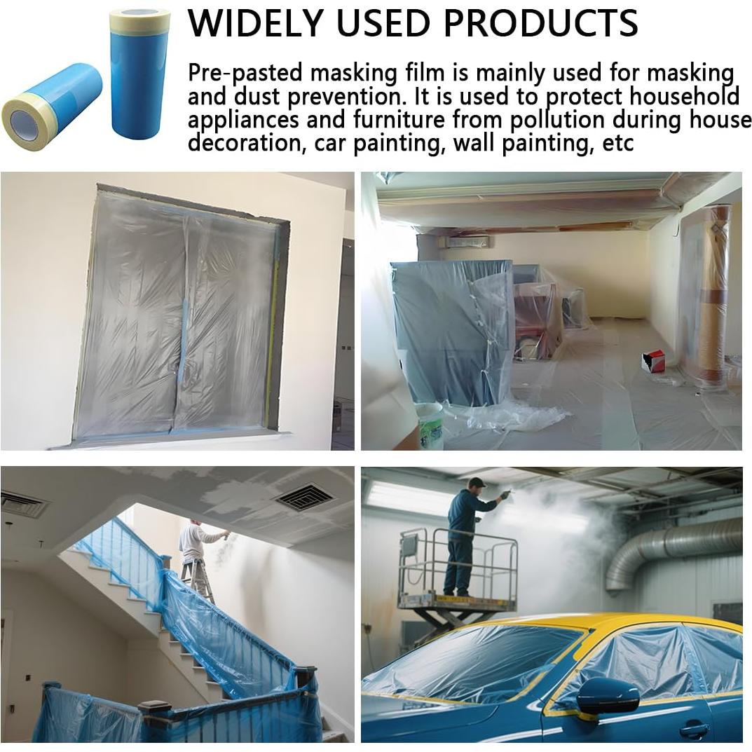 Película Protectora para Pintores Hengengood 1.07m x 25m