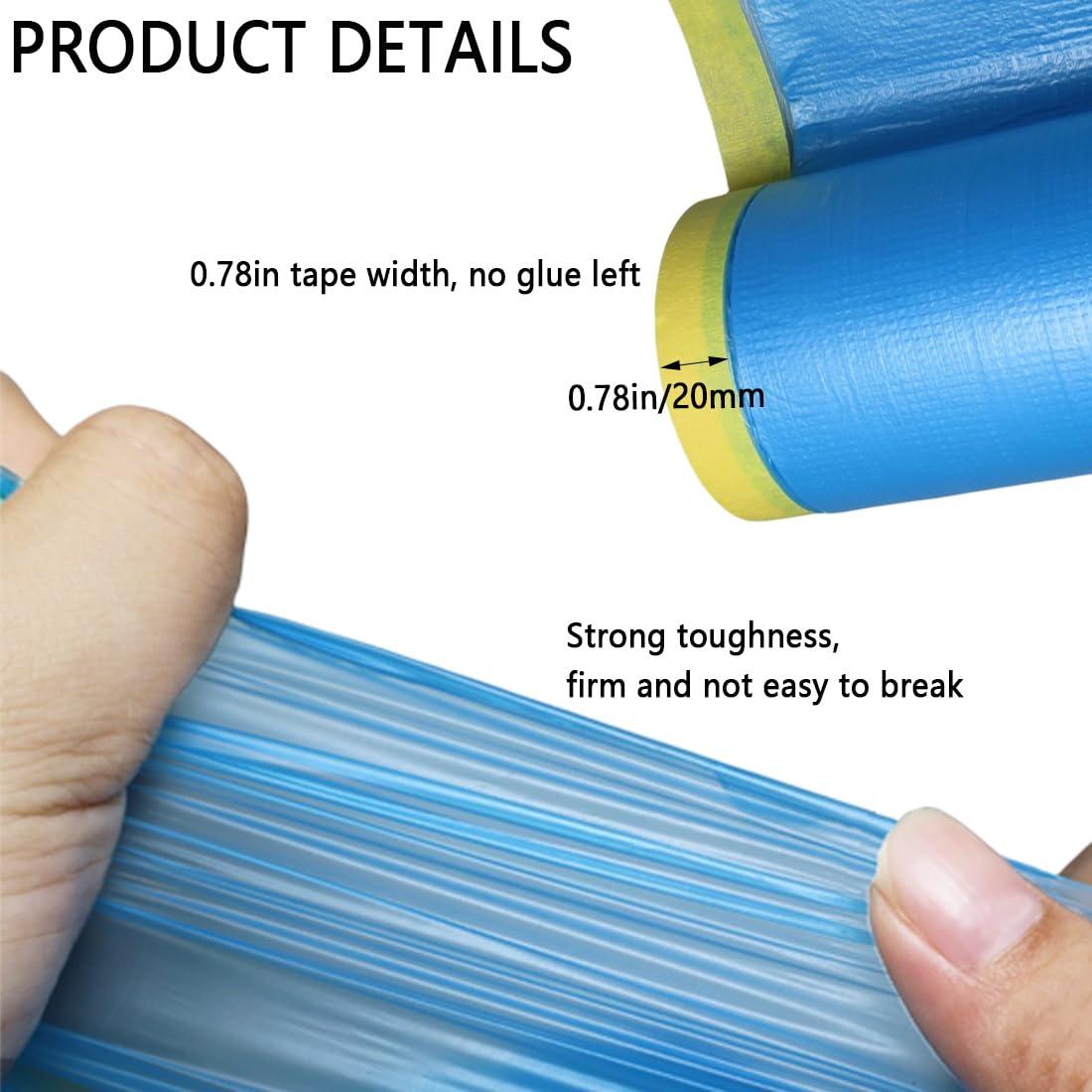 Película Protectora para Pintores Hengengood 1.07m x 25m