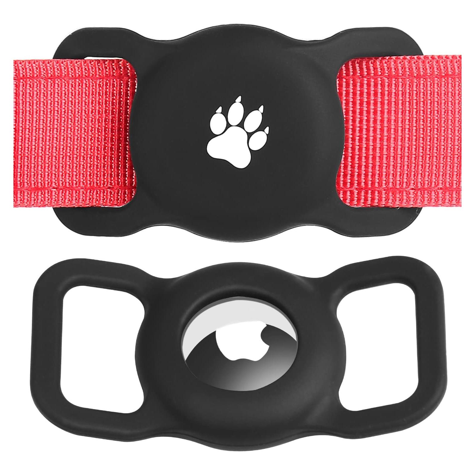 2 Soportes de Collar para Airtag Yiliuoer - Silicona Impermeable