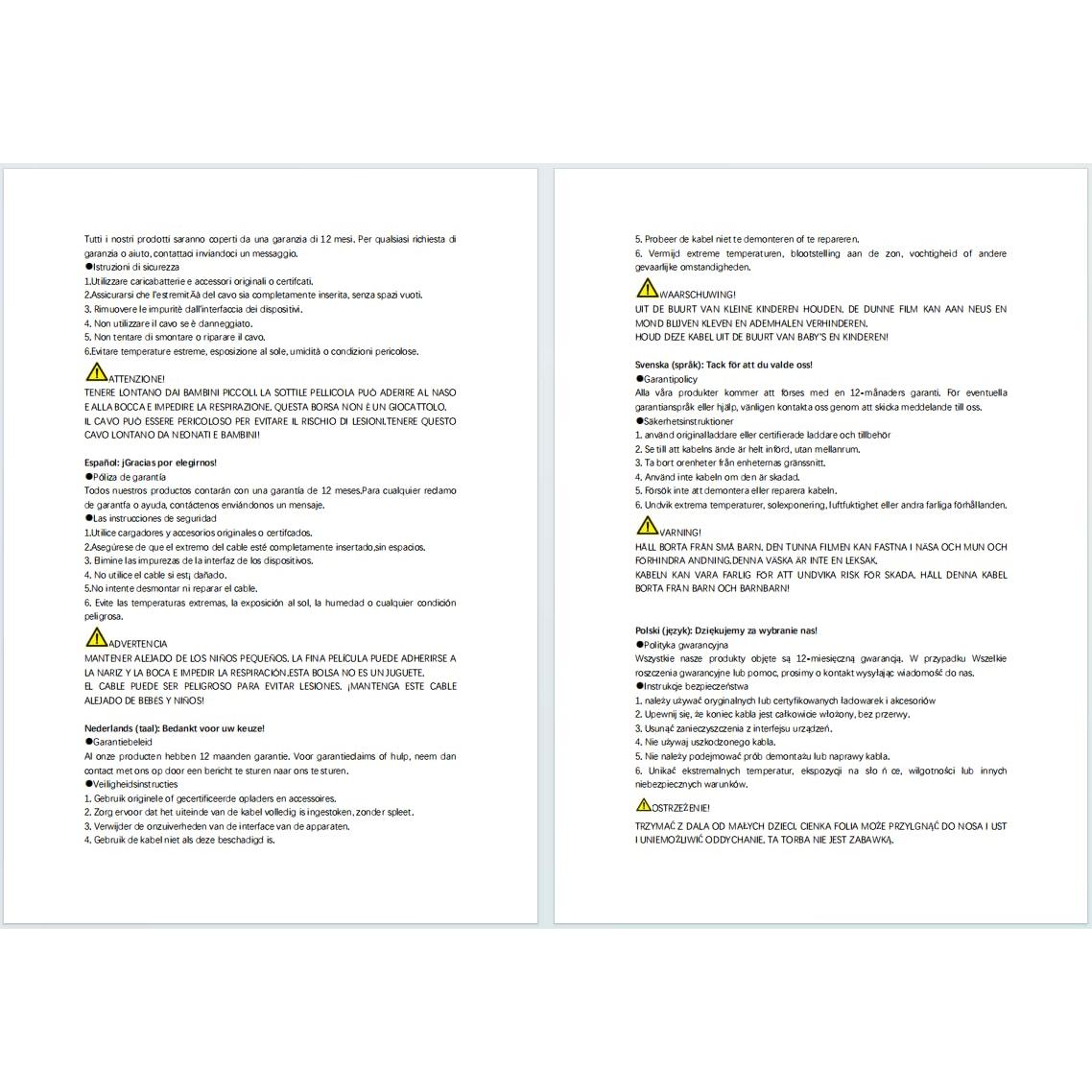 Cable de Extensión USB-C 0.5m Shenzhenshi - 40Gbps 8K
