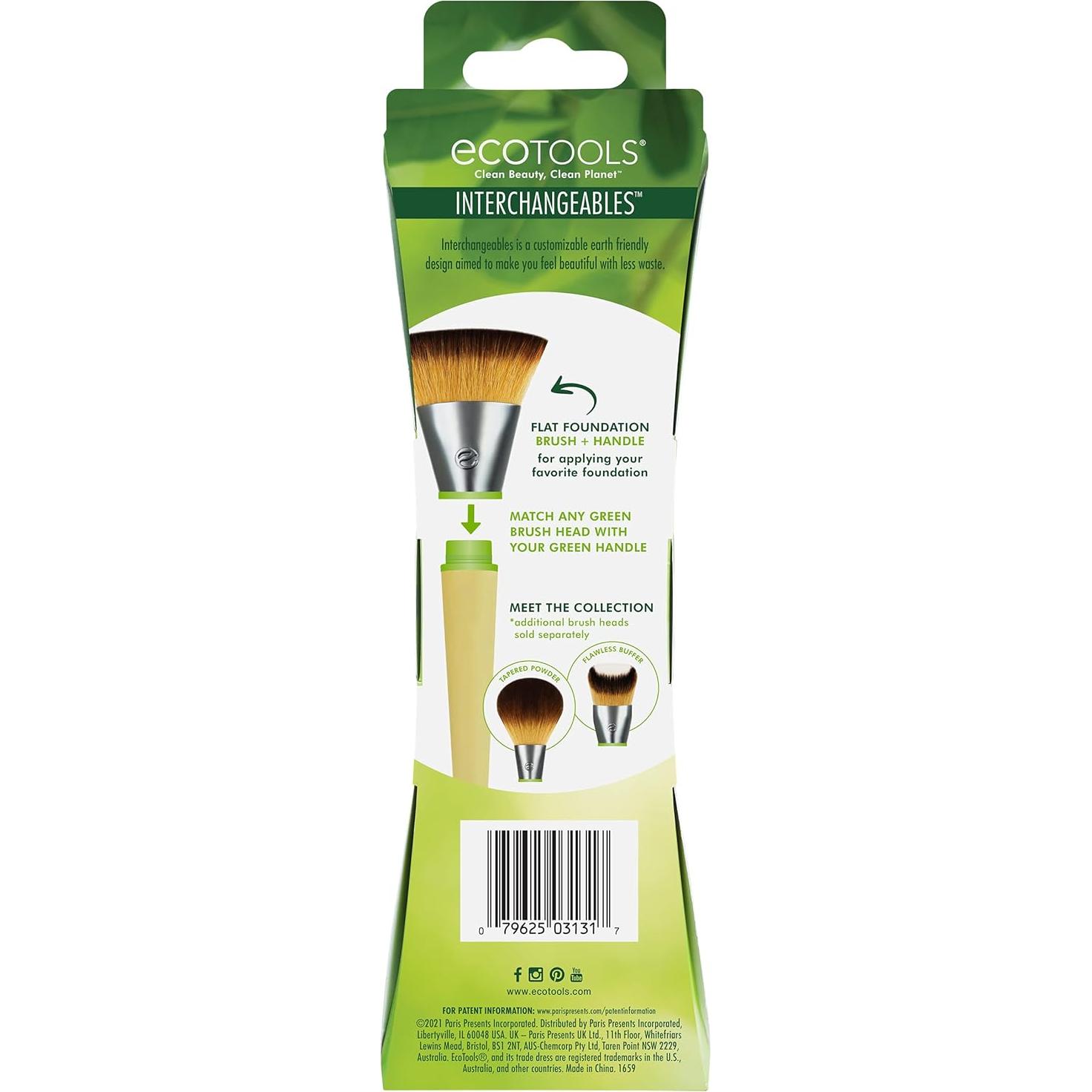 Brocha de Maquillaje Intercambiable EcoTools - Juego de 8 Piezas