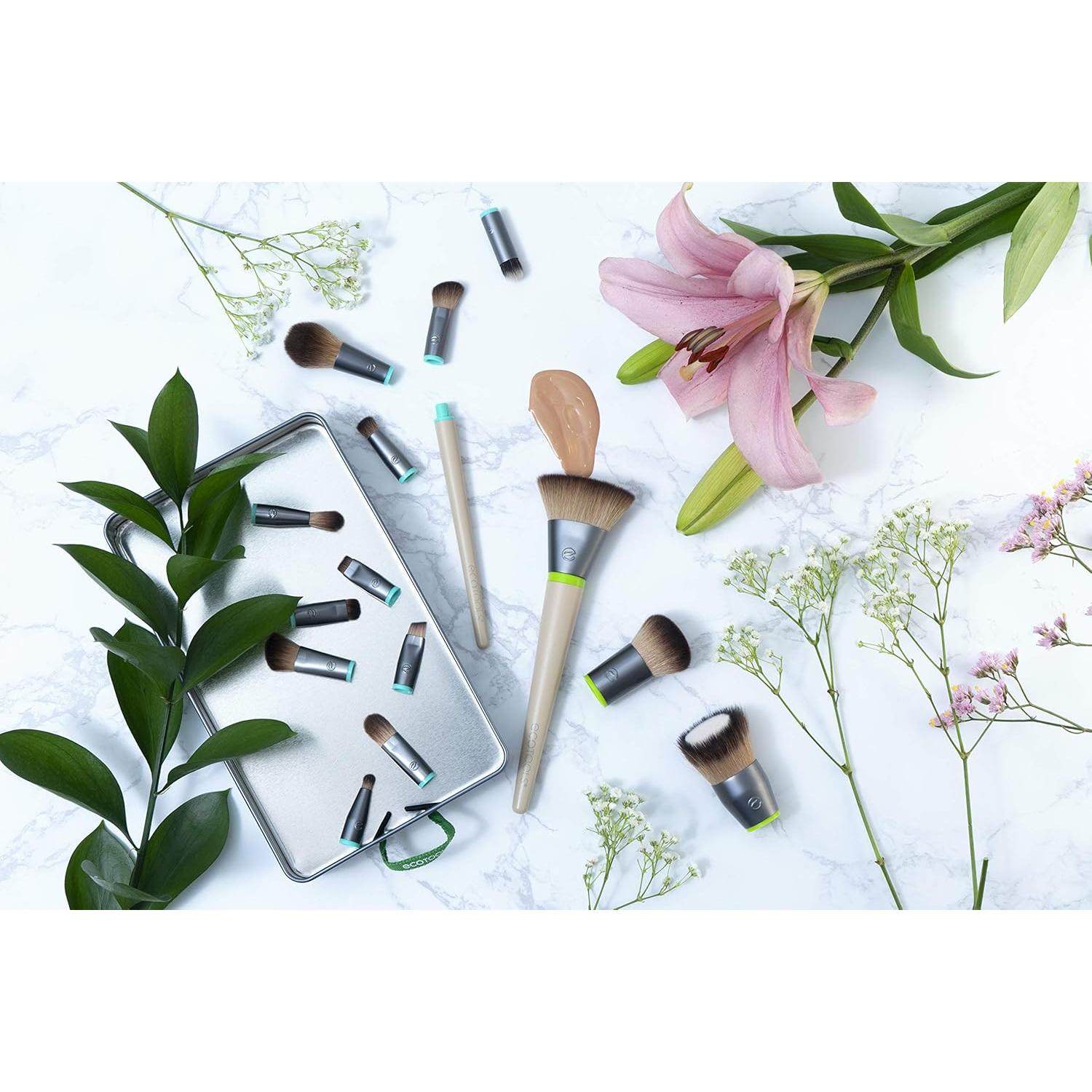 Brocha de Maquillaje Intercambiable EcoTools - Juego de 8 Piezas