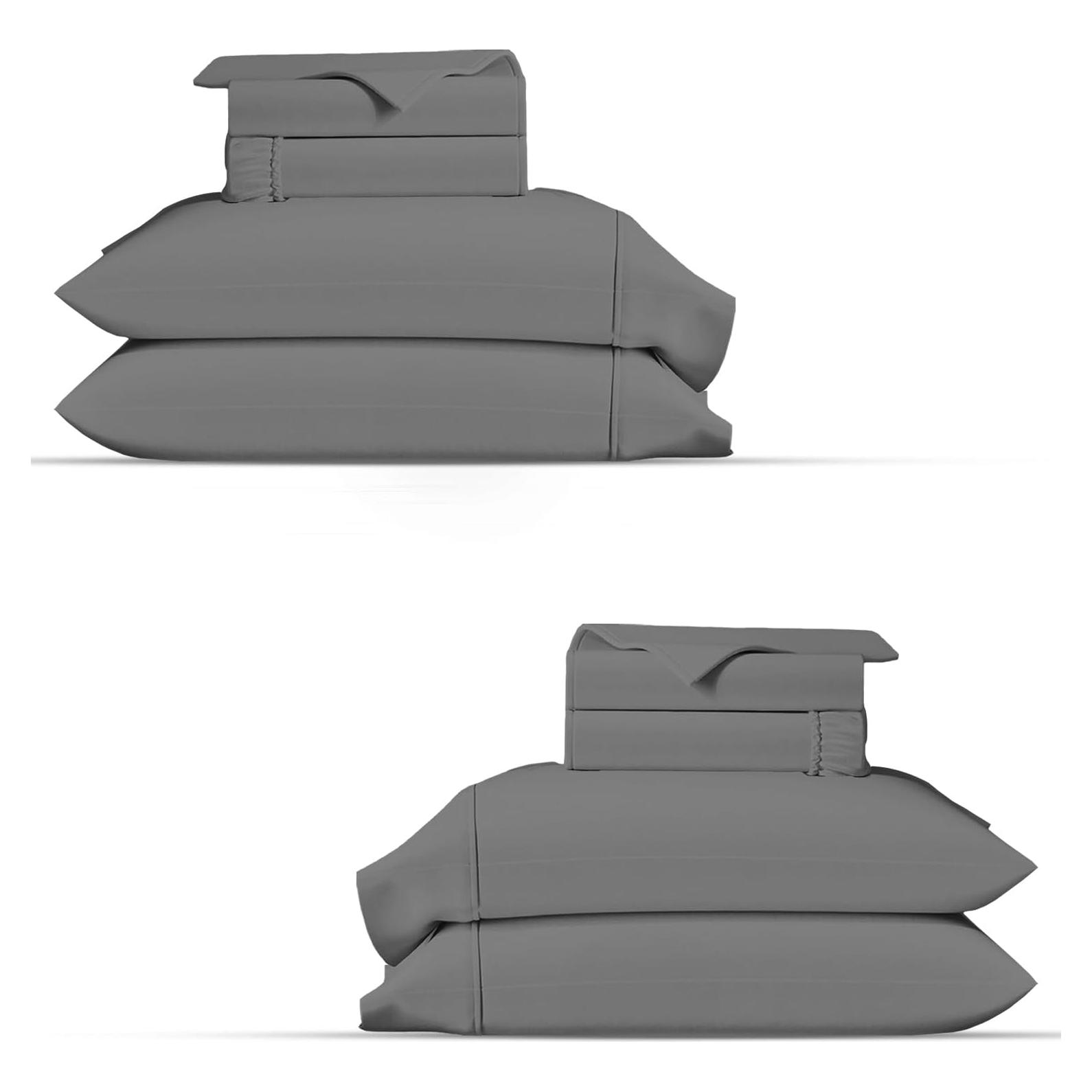 Juego de Sábanas Individuales Orgánicas TEXAS LINEN CO. 6 Piezas