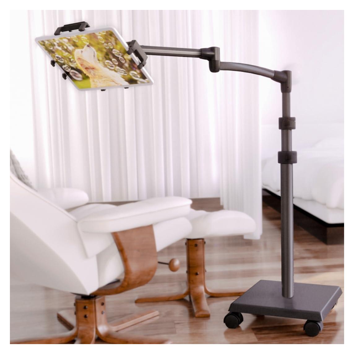 Soporte Rodante para Tabletas LEVO G2 Deluxe - Color Gunmetal