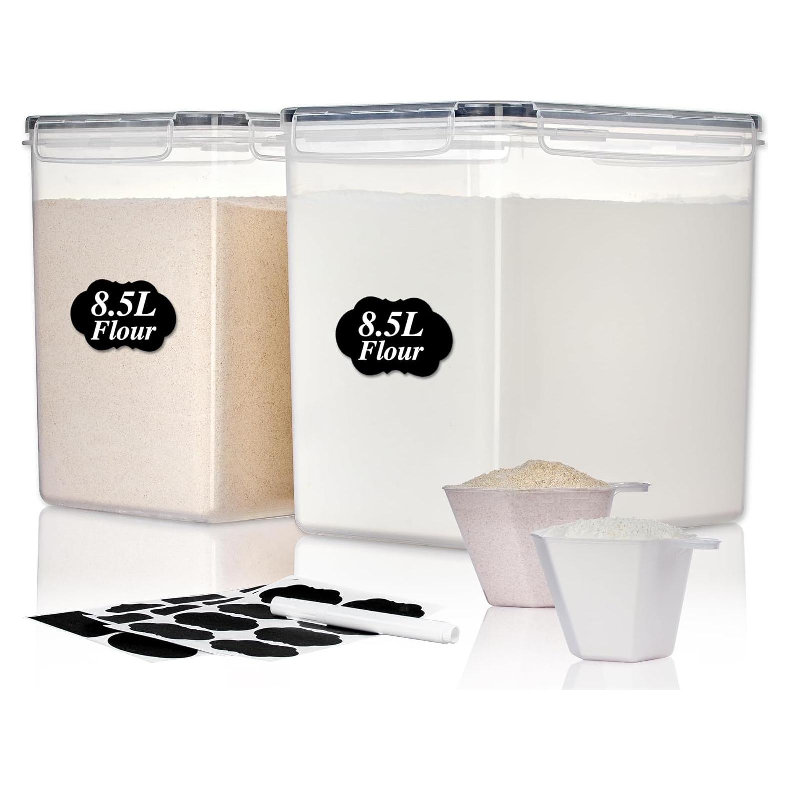 Contenedores de Almacenamiento Vtopmart 8.5L 2 Pack Herméticos