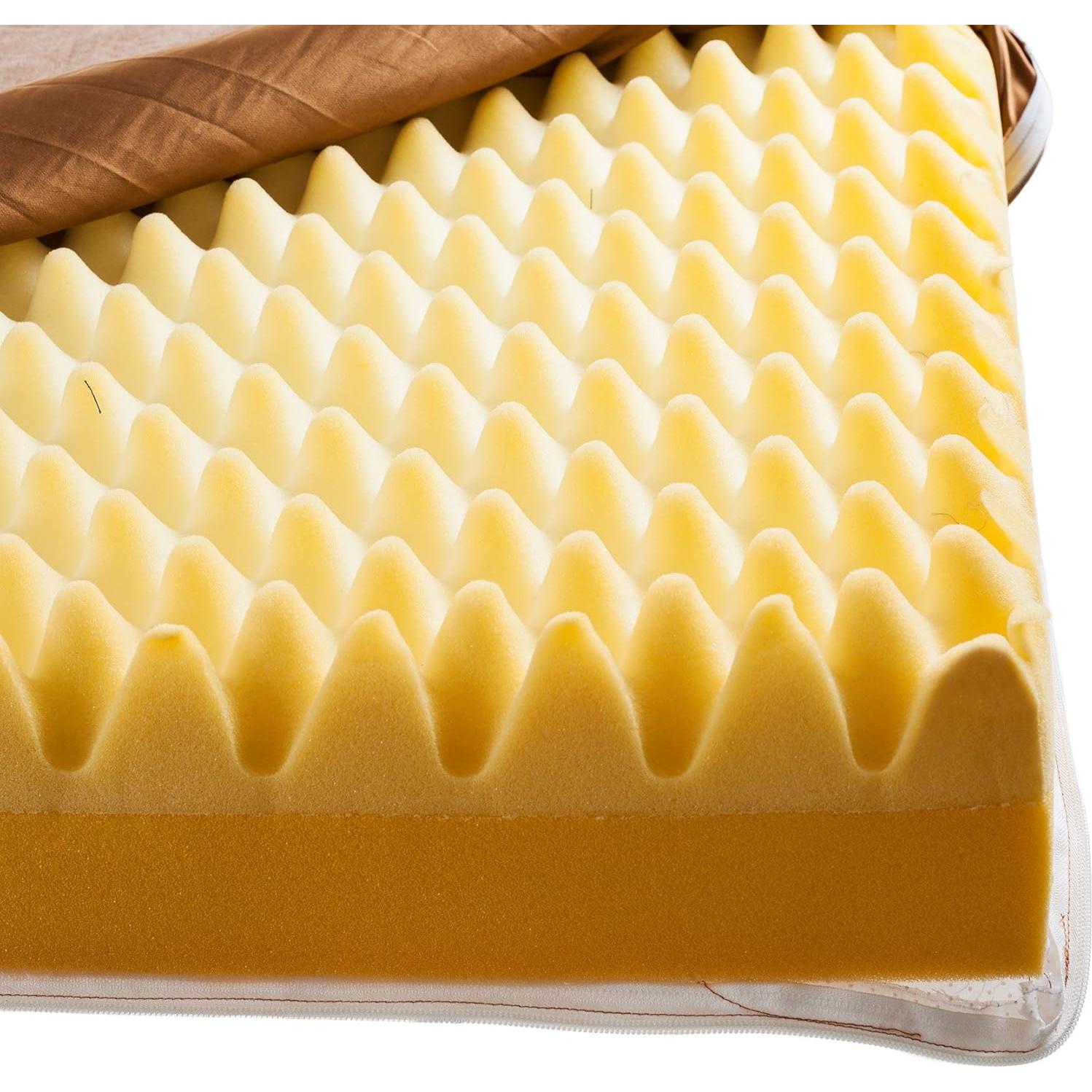 Cama para Perros Mediana PETMAKER Espuma Viscoelástica Beige