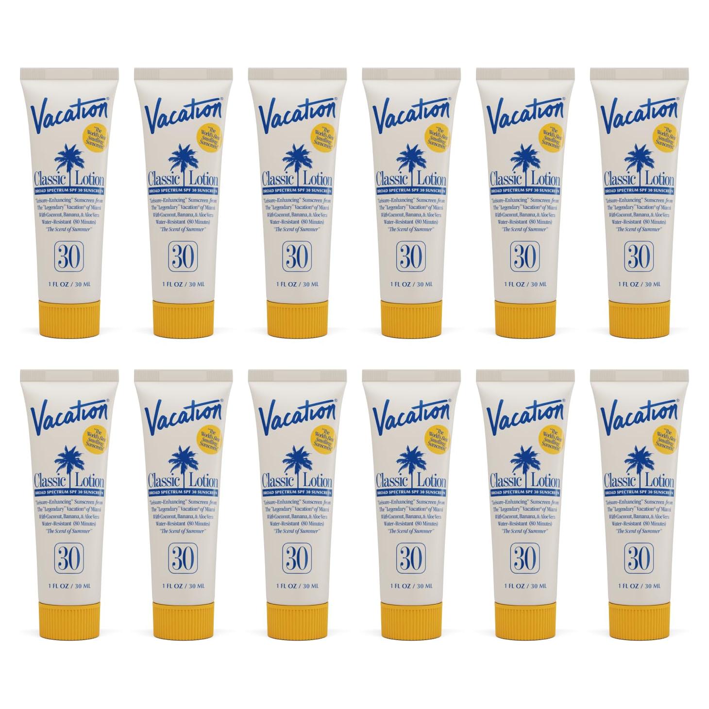 Protector Solar Mini Vacaciones SPF 30 - 12 Muestras de 30ml