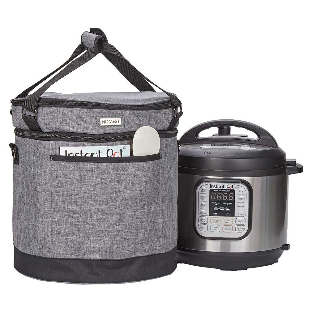 Bolsa de Transporte HOMEST para Olla Instantánea 6QT Gris