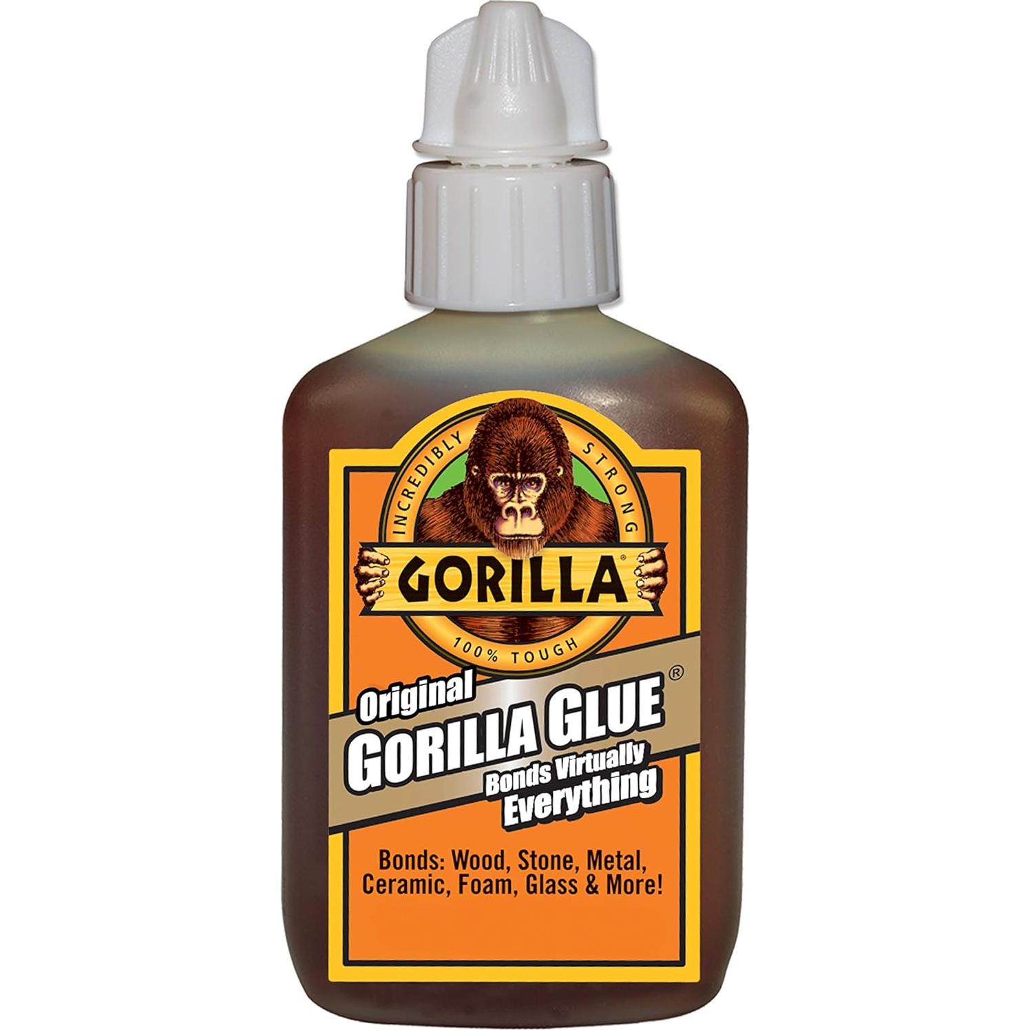 Gorilla Glue Original 2 Onzas - Pegamento Impermeable Multiusos