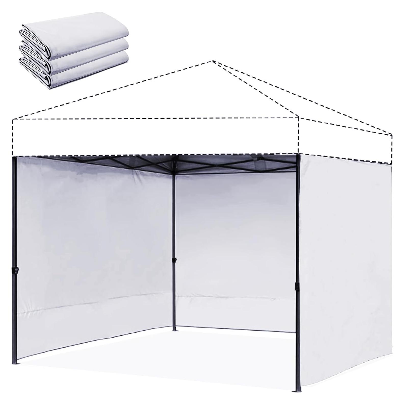 Pared Lateral Impermeable ZONGTI 3Pack 299.72x190.5cm Blanco