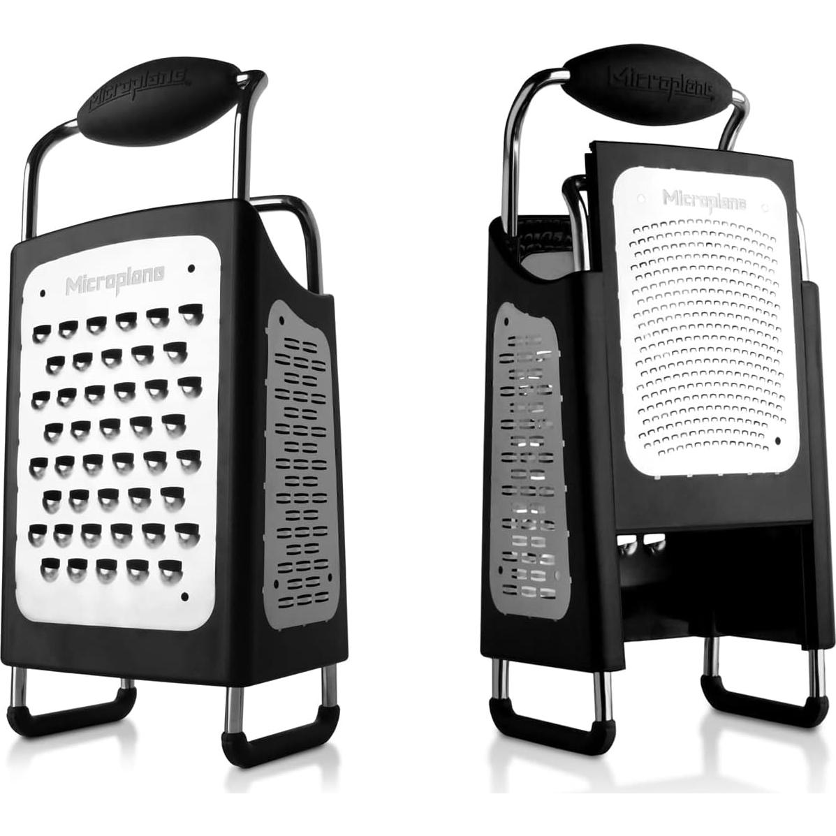 Rallador de Caja Microplane Acero Inoxidable 4 Lados Multiusos