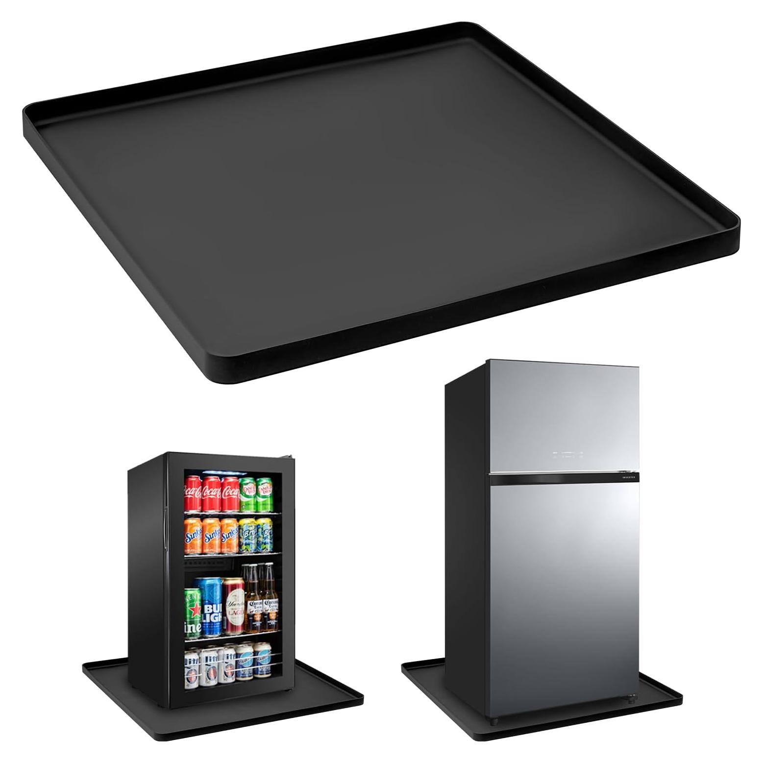 Alfombrilla de Silicona Negra para Mini Nevera 65x60cm