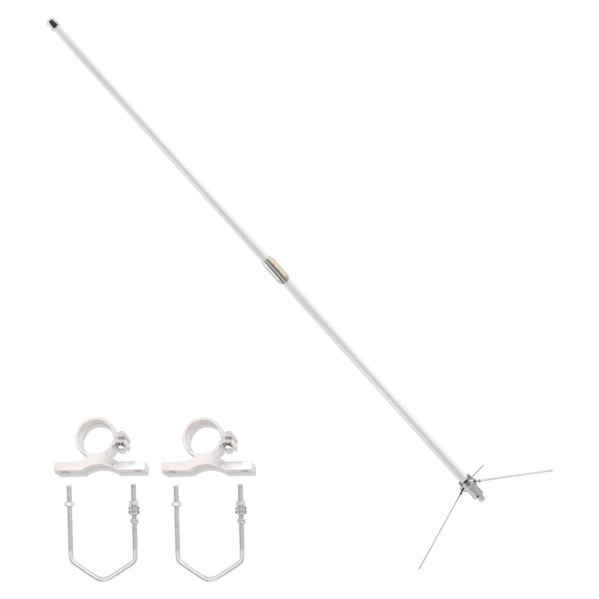 Antena Base GMRS 462-467MHz Fibra de Vidrio 7.2dBi 1.51m