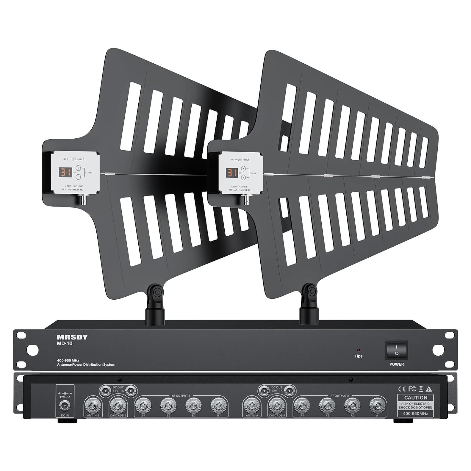 Sistema de Distribución de Antena Inalámbrica UHF MRSDY MD-10