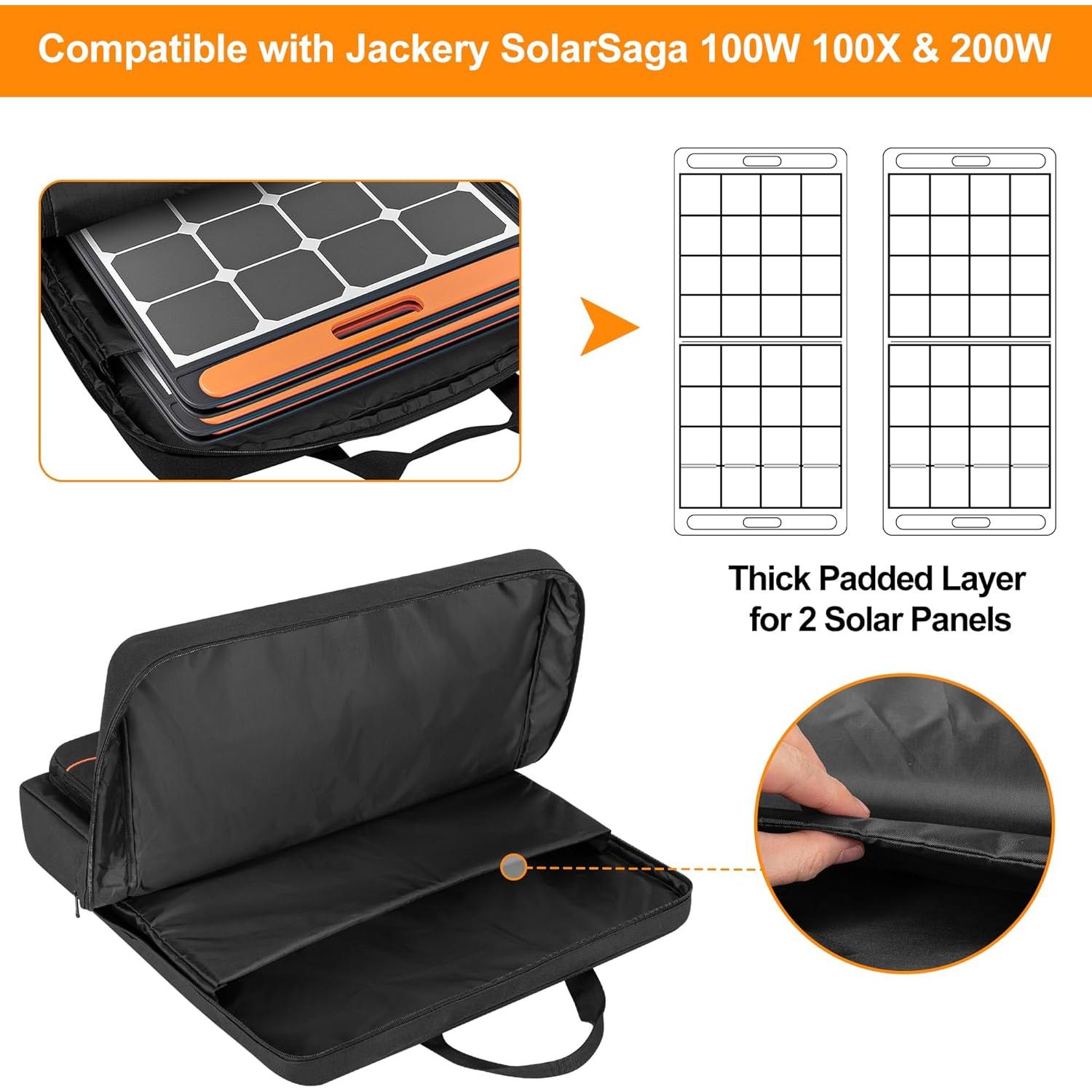 Bolsa de Almacenamiento para Panel Solar HODRANT 2 Paneles