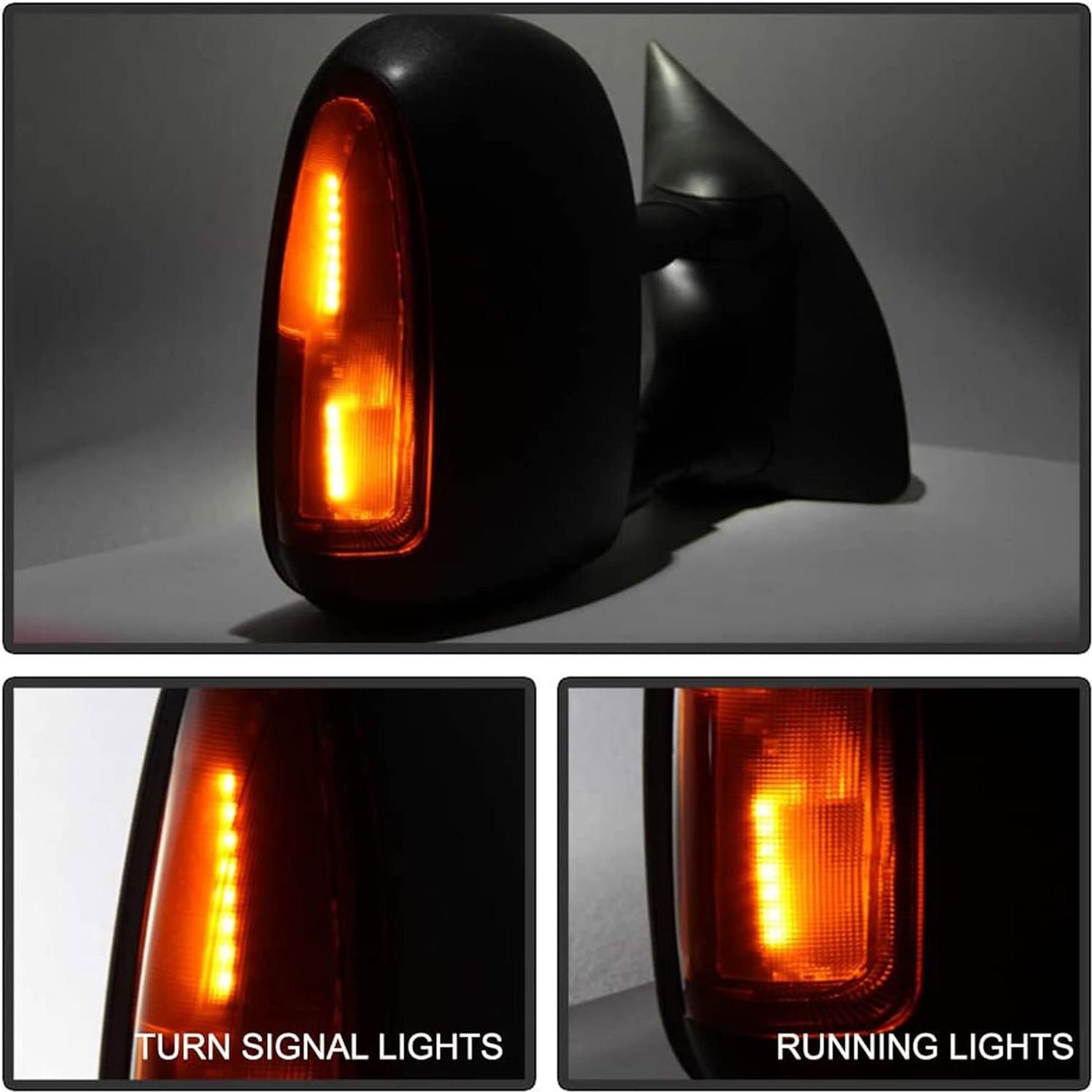 Espejo Lateral Izquierdo Calentado PartsFlow para Ford F-250/F-350 2002-2007