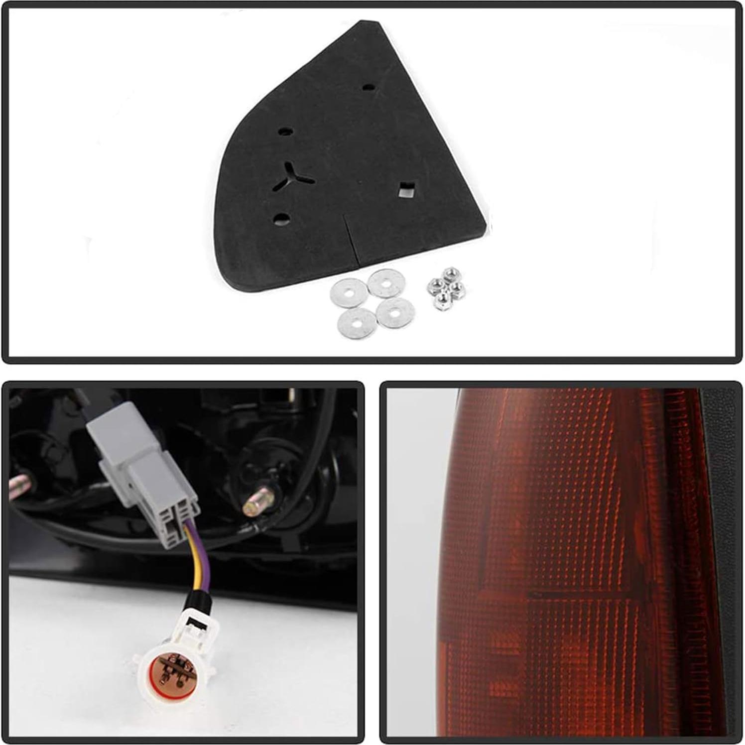 Espejo Lateral Izquierdo Calentado PartsFlow para Ford F-250/F-350 2002-2007