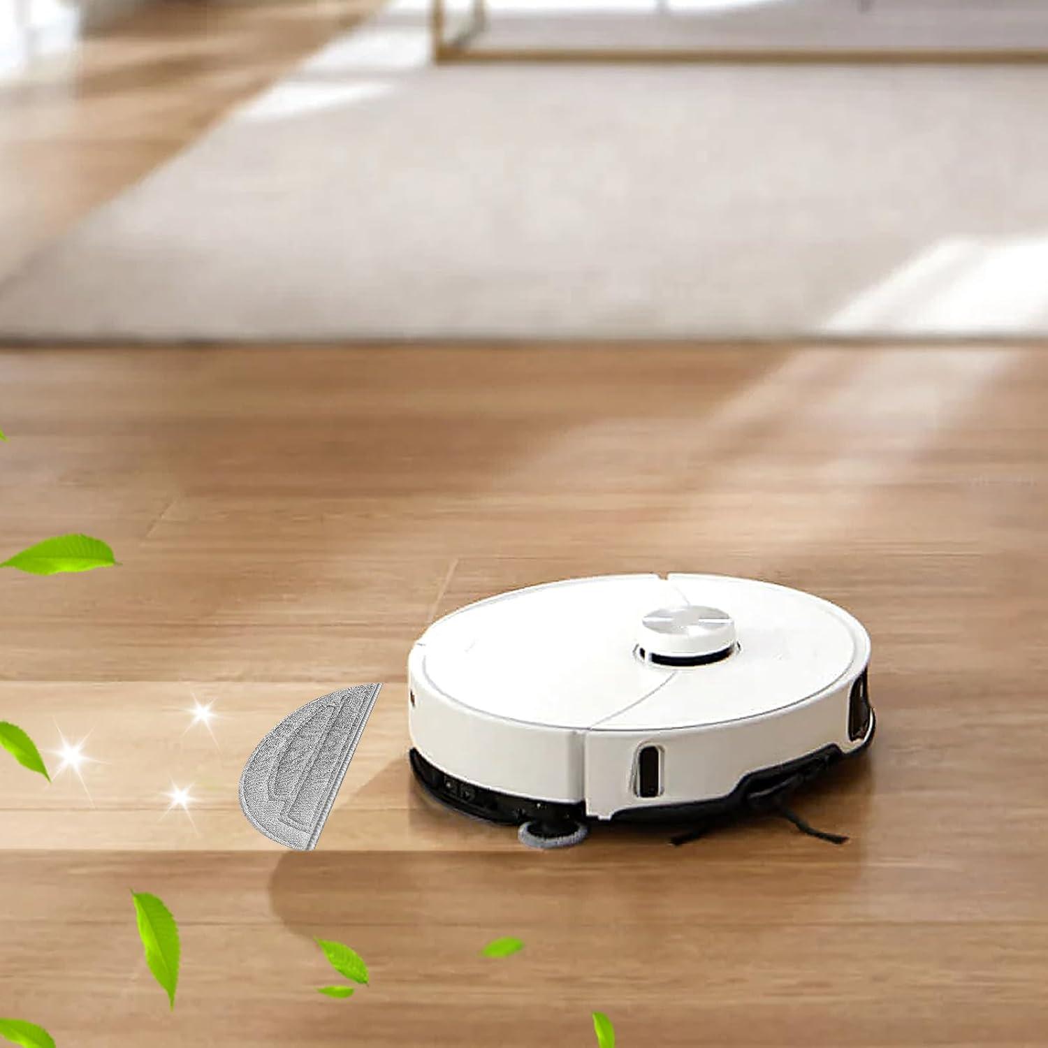 6 Paños de Microfibra Reemplazo para Roborock S8 MaxV Ultra