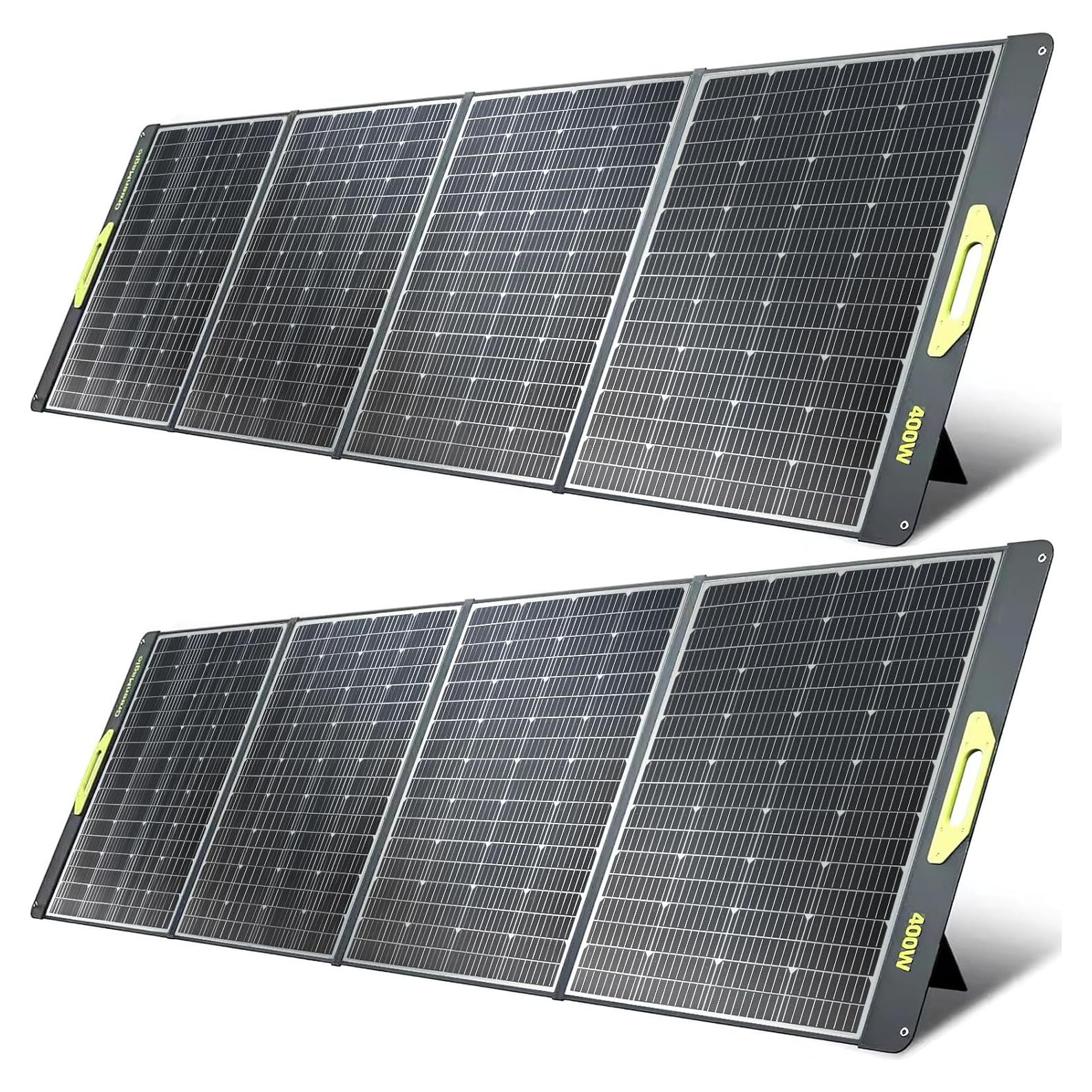 Panel Solar Portátil Greenmagic 800W Plegable 39V IP67