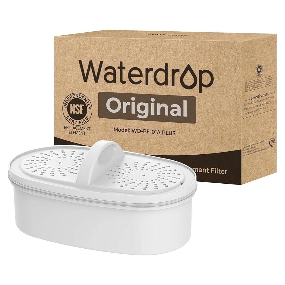 Filtro de Agua Waterdrop WD-PF-01A Certificado NSF 1 Paquete
