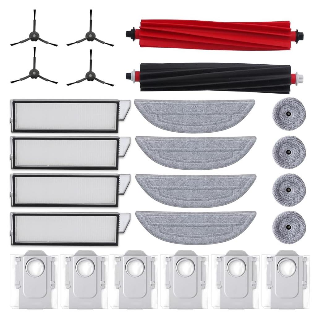 Paquete de Accesorios Copeeanzy para Roborock S8 MaxV Ultra