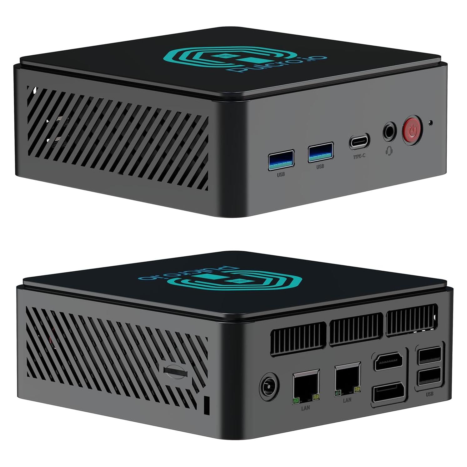 Mini PC Pulcro TK Two | Intel N100, 16GB RAM, 256GB SSD, 4K