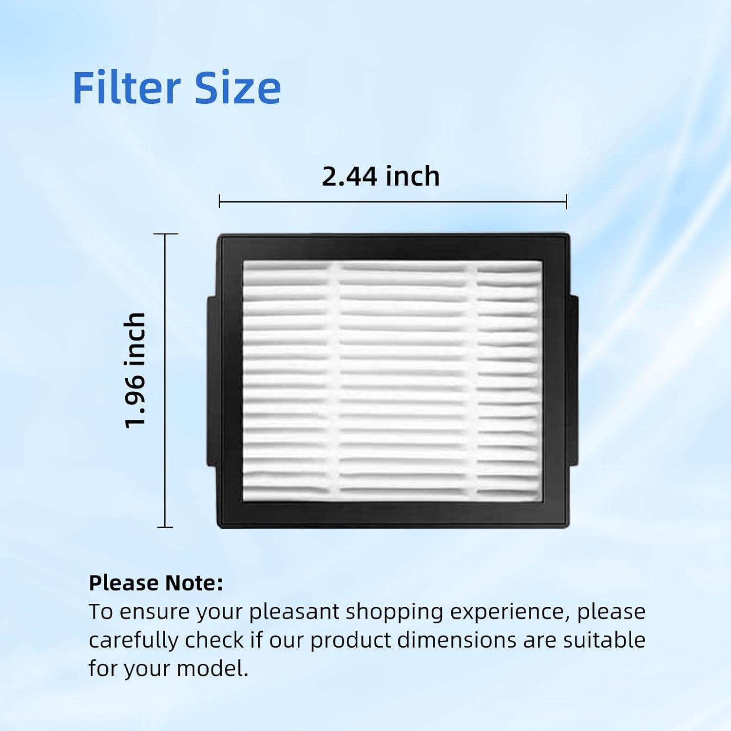 Paquete de 12 Filtros HEPA LVTENGAI para iRobot Roomba E/I/J Series