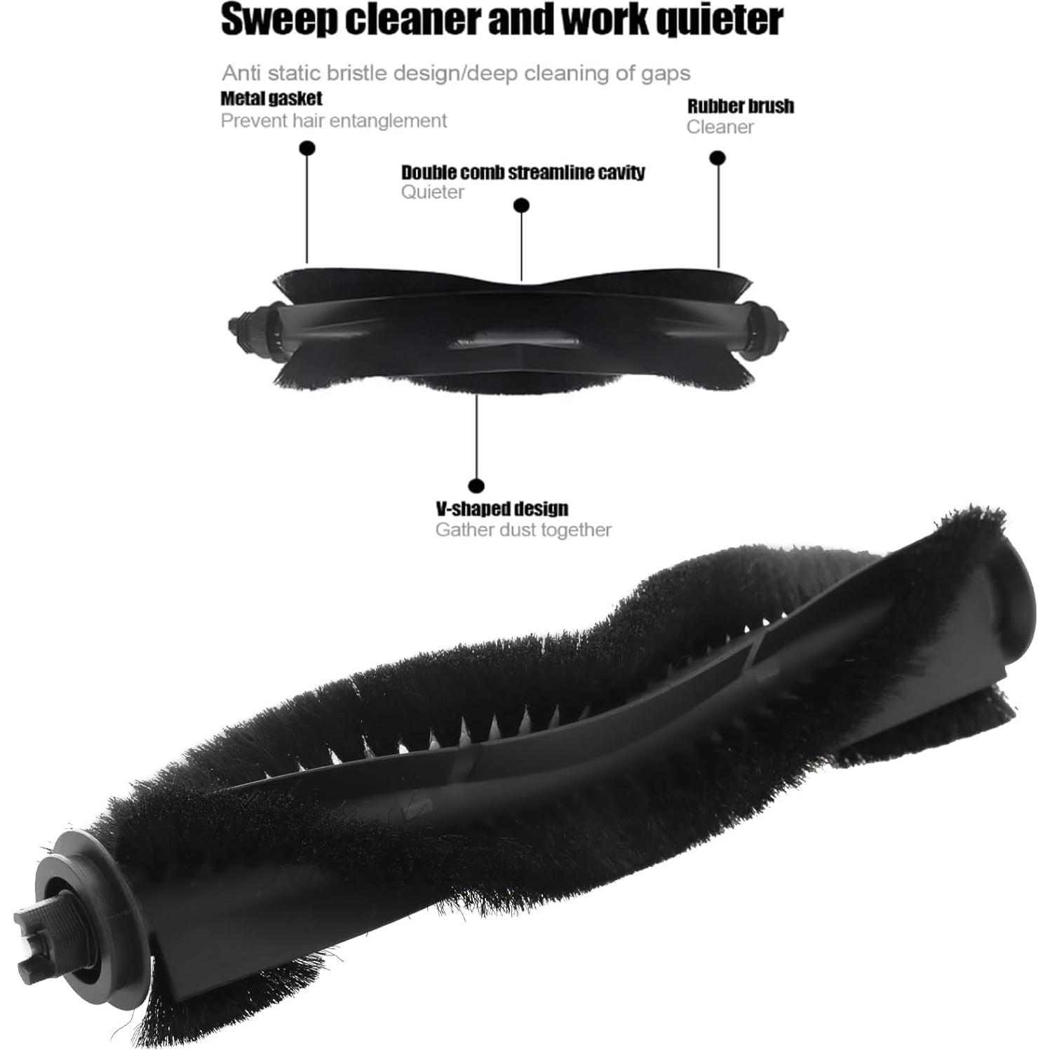 Cepillos Rodillo Repuesto eMagTech para Aspiradoras Eufy L60 L50