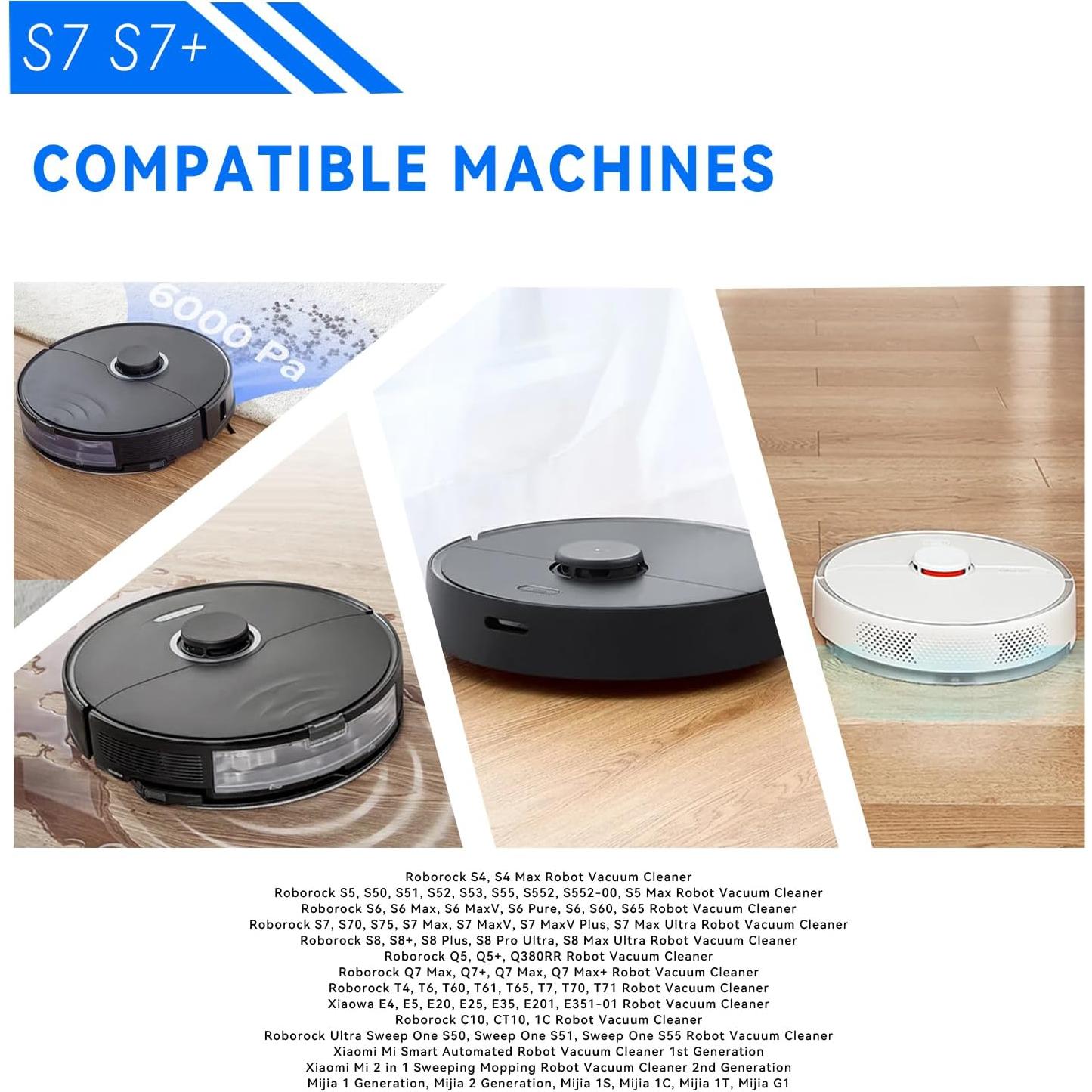 Batería de Reemplazo 6800mAh para Roborock S4 S5 S6 S7 S8