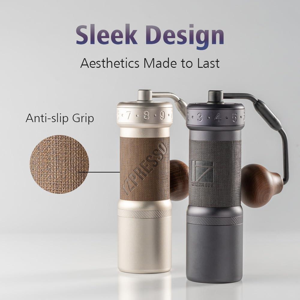 Molinillo de Café Manual 1Zpresso K-Ultra Gris Hierro