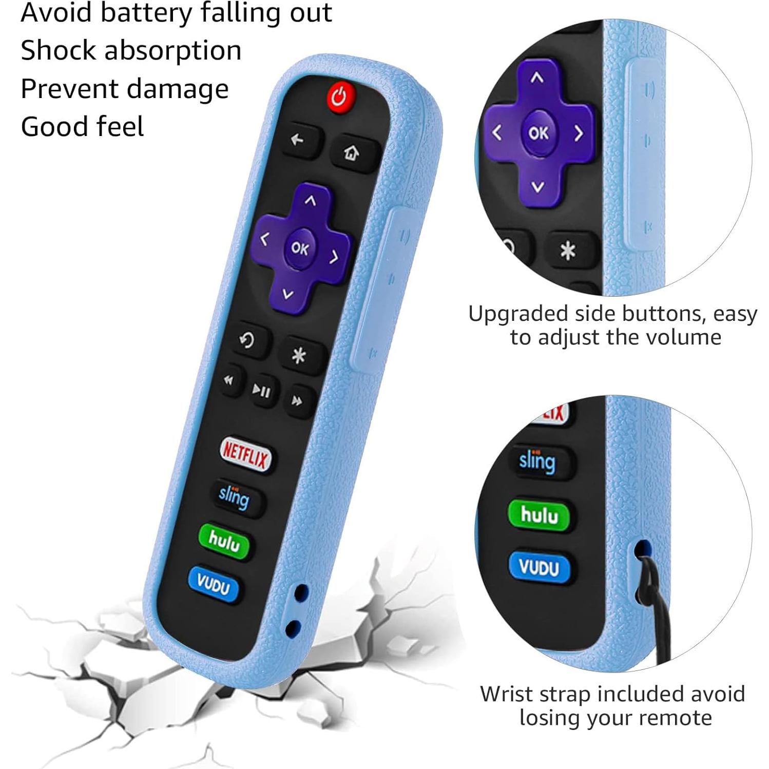 Funda Protectora Universal para Control Remoto Roku - SOTATOO