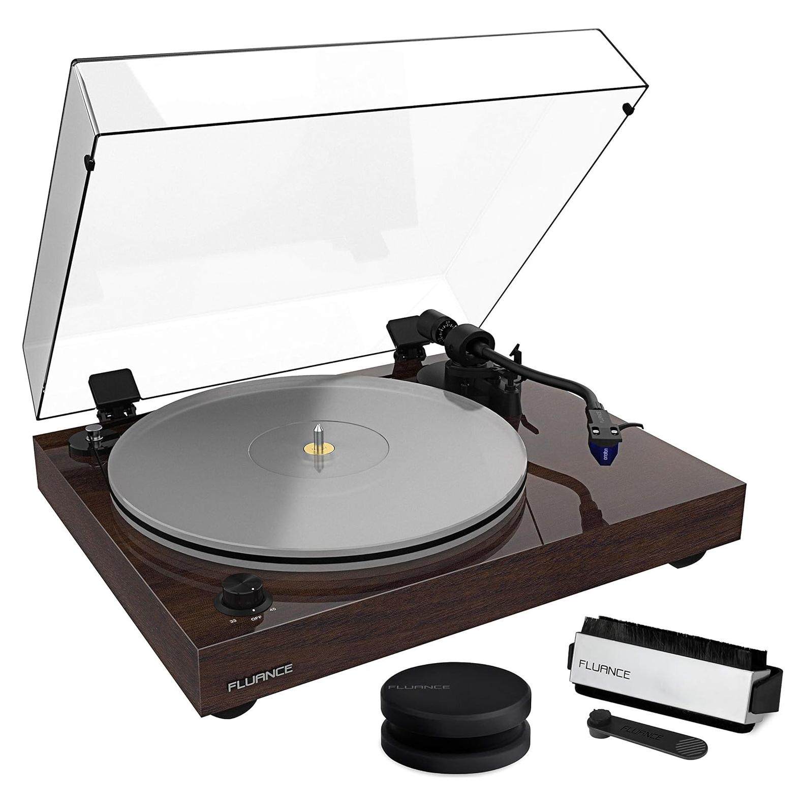 Tocadiscos Fluance RT85 Vinilo con Cartucho Ortofon 2M Blue
