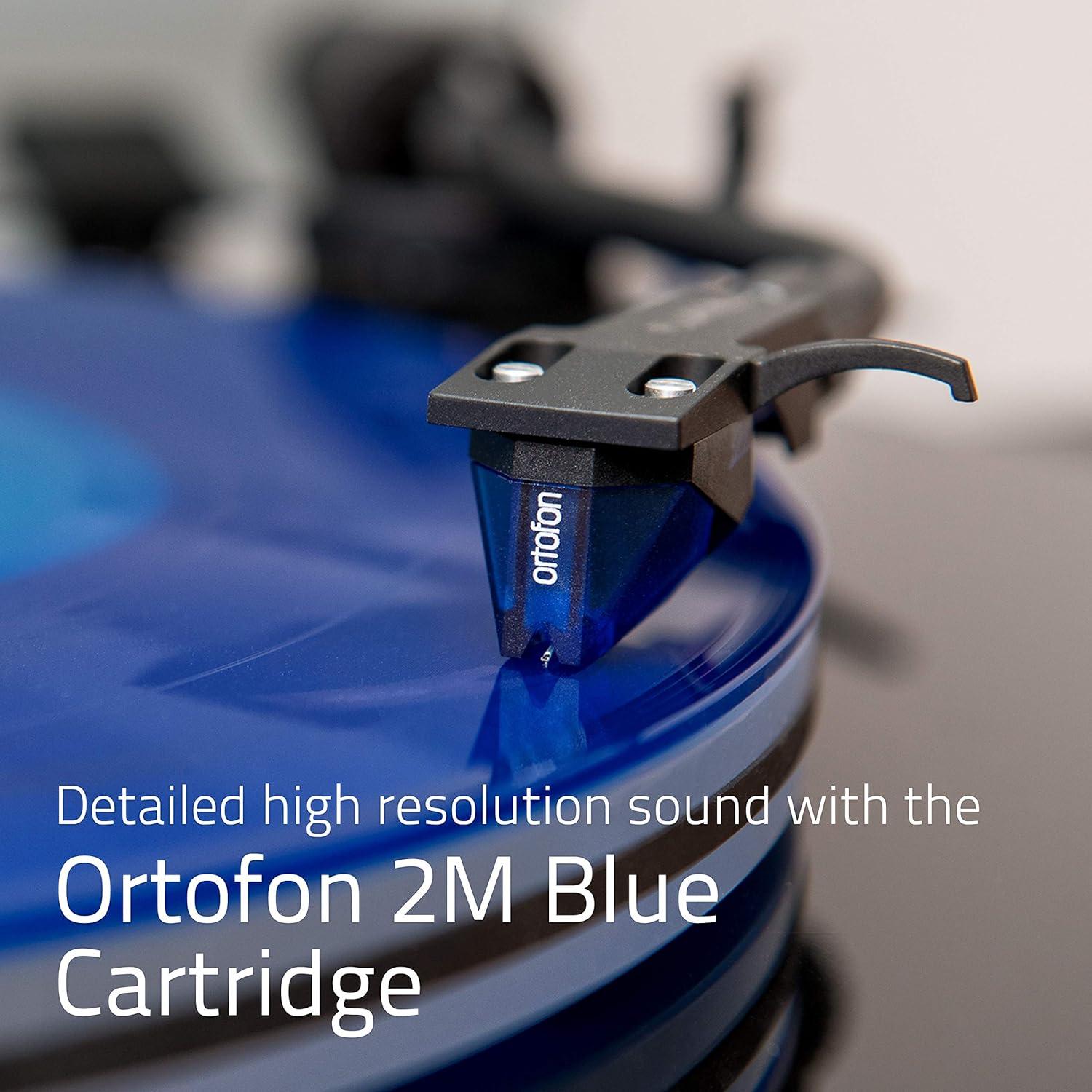 Tocadiscos Fluance RT85 Vinilo con Cartucho Ortofon 2M Blue