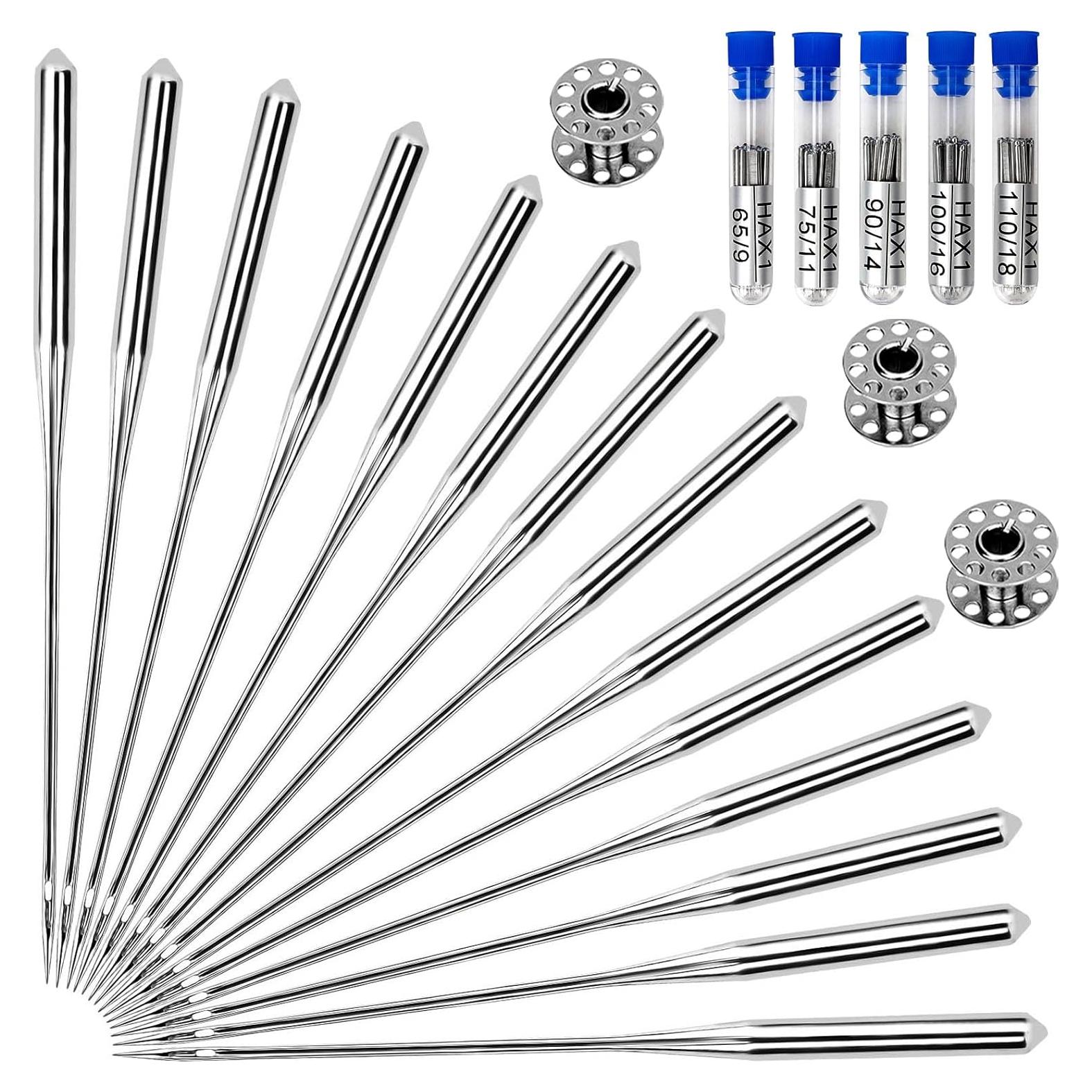 Conjunto de 100 Agujas de Máquina de Coser SEWPASAM HAX1