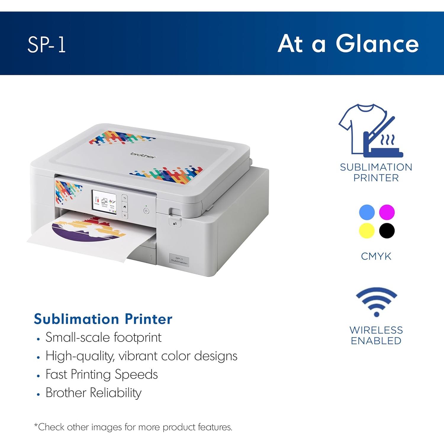 Impresora de Sublimación Brother SP-1, 300x300 dpi, 7.88 kg