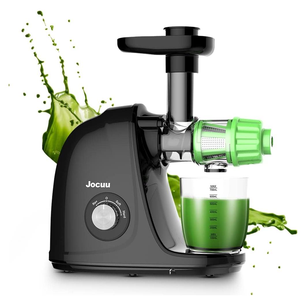 Extractor de Jugo de Masticación Lenta Jocuu 2 Velocidades Negro
