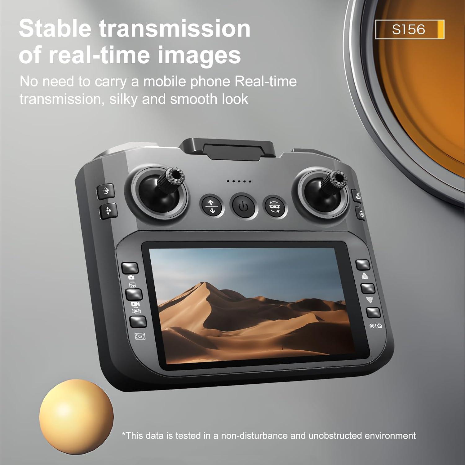 Drone FPV HD SuperRC S156 con cámara y 2 baterías